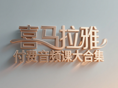 【 价值299 】喜马拉雅付费音频课大合集（13个大类）【31.6G】